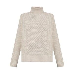 Fabiana Filippi Textured Knitwear With Cozy Turtleneck - NWT